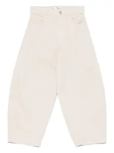 Брюки с закругленными карманами Il Gufo, нейтральный