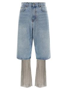 Джинсы с кристаллами + леггинсы Giuseppe Di Morabito, мультиколор