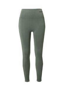 Узкие спортивные брюки Hummel Tif, темно-зеленый