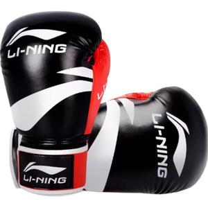 Боксерские перчатки из искусственной кожи унисекс LINING, черный