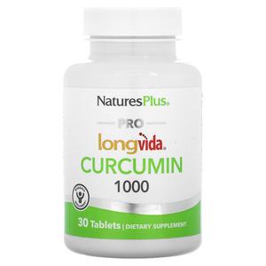 NaturesPlus, Pro Longvida Curcumin 1000, 1000 мг, 30 таблеток