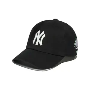 MLB Хлопковая бейсболка унисекс черная, Black