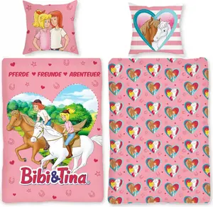 Постельное белье Биби и Тина Харт / Перкаль Beronage