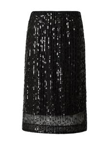 Миди юбка COMMA, Black