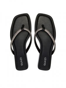 Шлепки Quazi, серебряный