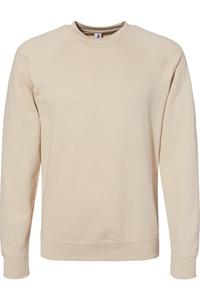 Independent Trading Co. Легкая толстовка Icon с круглым вырезом и петлевой спинкой, цвет sand