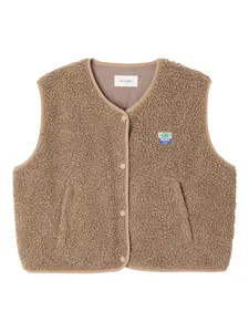 Жилет hoktown на молнии American Vintage, коричневый