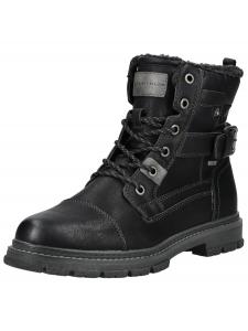 Ботинки на шнуровке TOM TAILOR, Black