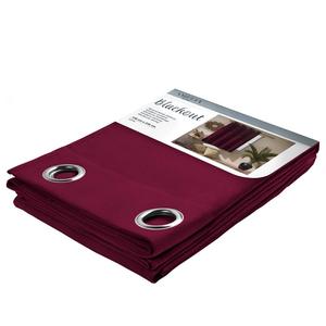 Штора FLHF Blackout I, полиэстер - винно-красный - 140 x 175 см