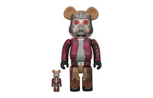 Bearbrick Marvel The Infinity Saga Star Lord BE@RBRICK, 100%+400%