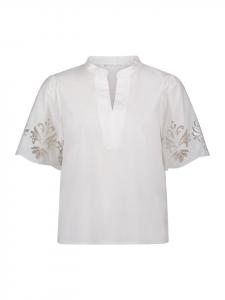 BETTY & CO Блузка-слип с белой вышивкой