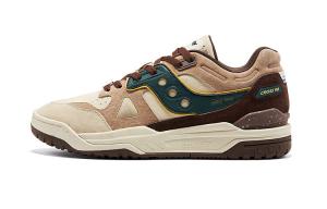 Кроссовки Cross 90 унисекс с низким верхом зеленый Saucony