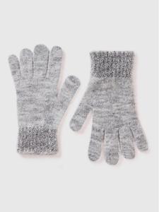 Benetton Серые перчатки