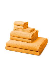 Набор махровых полотенец Ross Vita, 8 штук, оранжевый
