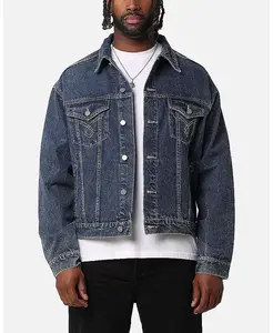 Мужская классическая джинсовая куртка в стиле Trucker XXIII, синий