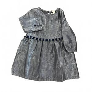 Платье для девочки в серебристом металлике Hatley