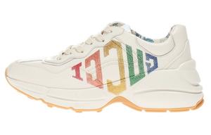Кроссовки GUCCI Rhyton Rainbow Glitter Women's