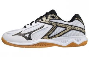 Кроссовки Mizuno Unisex, белый/черный/золотой