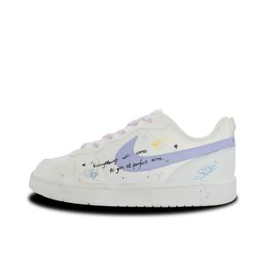 Детские скейтерские кроссовки Court Borough для младших школьников Nike, фиолетовый