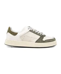 Зеленые культовые кроссовки с перфорацией Premiata, зеленый