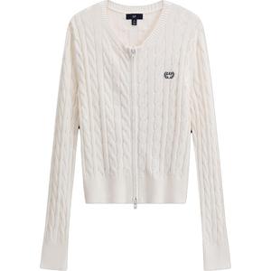 Трикотаж для женщин средней плотности GAP, белый