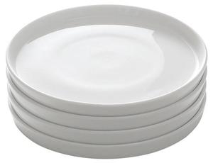 Тарелка Sia Deco LOUISE 4er-Set, белый - фарфор - 1 x 1 x 1 см