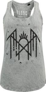 Топ Sleep Token Circle Logo, серый