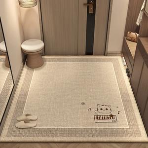 Saipos Ковер 80х120 см для входной двери из сизаля, грязе- и водоотталкивающий, можно обрезать, Yuelingfeng
