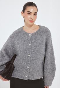 Кардиган NA-KD Cardigan, Grey