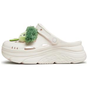 Фрукты и овощи Дженга 4,5 см Мягкие женские сабо, увеличивающие рост Teenmix, Light Pink