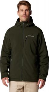 Columbia Mens Gate Racer II Softshell, Greenscape