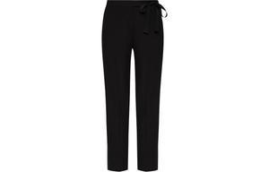 REDValentino укороченные брюки с бантом RED VALENTINO, черный