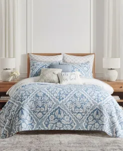 Двусторонний комплект постельного белья Becker из 3 предметов, размер King/California King Levtex, синий