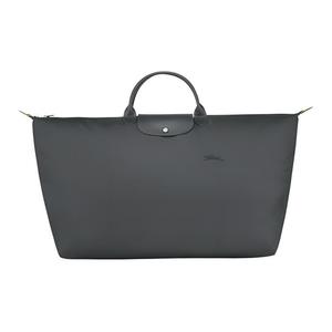 LONGCHAMP Сумка Le Pliage Green Cow с кожаной отделкой Дорожная сумка Мужская, Graphite