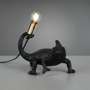 Настольная лампа Reality Leuchten Crawly, смола - 1-пламенная - черная