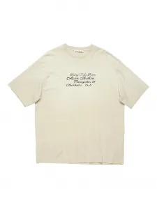 Футболка с графичным принтом Acne Studios, нейтральный