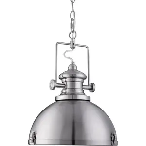 Подвесной светильник Louisiana Pendant E27 1 шт. Searchlight, Satin-Silber