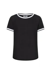 Футболка с принтом mit kontrastabschlüssen More & More, Black