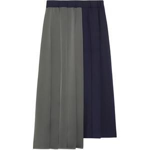 Асимметричная плиссированная юбка managua WEEKEND MaxMara, синий