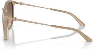 Женские солнцезащитные очки Armani Exchange Ax4140 «Кошачий глаз», Shiny Tundra