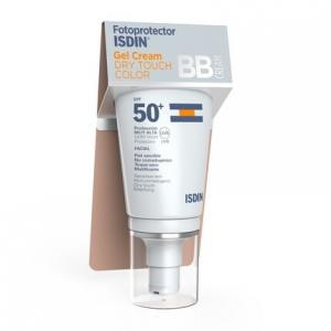 Фотопротектор гель-крем Dry Touch Color Spf50+ 50мл, Isdin