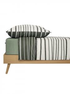 Schiesser Комплект постельного белья Renforcé "Wesley" зеленого цвета