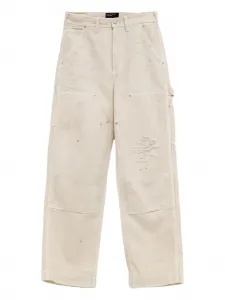 Потертые брюки с узором «в елочку» Enfants Riches Déprimés, нейтральный