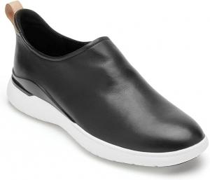 Женские кроссовки Rockport Total Motion Sport на высокой подошве без шнурков, черный