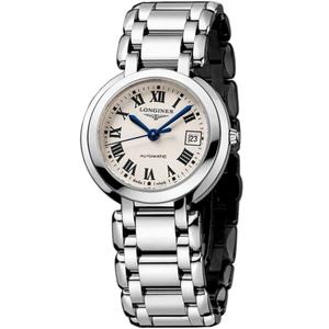 Женские часы Longines Primaluna L8.113.4.71.6, серебряный