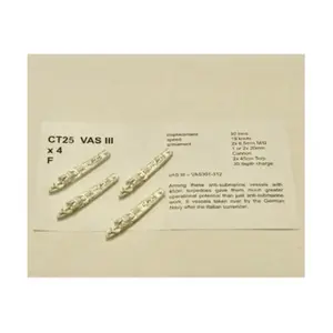 ВАС III, Figurehead Ships - WWII Coastal Forces - Italian (1:1250) (Noble Miniatures)