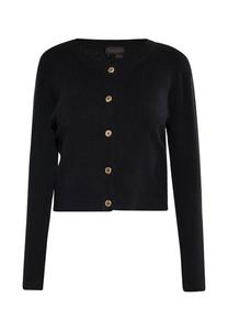 Кардиган faina CO-BRANDED WITH NAEMI, Schwarz/Black