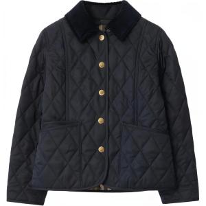 Детская утепленная куртка Lapel Moderate Burberry, marine синий