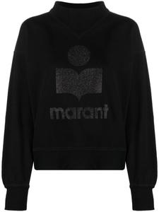 Marant Étoile толстовка Moby с логотипом, черный