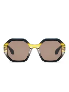 Солнцезащитные очки в геометричной оправе GIGI STUDIOS, черный